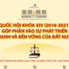 [Infographics] Quốc hội khóa XIV đóng góp vào sự phát triển đất nước