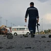 Hiện trường một vụ tấn công tại Baghdad, Iraq. (Ảnh: Anadolu Agency/TTXVN)