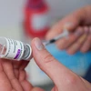 Vaccine ngừa COVID-19 của hãng dược phẩm AstraZeneca. (Ảnh: AFP/TTXVN)