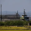 Một chốt canh gác của Hàn Quốc ở Khu phi quân sự (DMZ), giáp giới với Triều Tiên. (Ảnh: AFP/TTXVN)