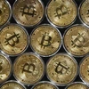 Đồng tiền điện tử Bitcoin. (Ảnh: AFP/TTXVN)