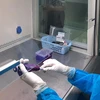 Xét nghiệm chẩn đoán COVID-19 bằng kỹ thuật Realtime PCR. (Ảnh: Lê Thúy Hằng/TTXVN)