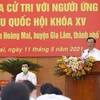[Video] Bí thư Thành ủy Hà Nội Đinh Tiến Dũng tham gia vận động bầu cử