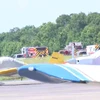 Hiện trường vụ rơi máy bay tại Pearland, Texas. (Nguồn: abc13.com)