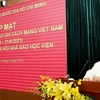 GS,TS Nguyễn Xuân Thắng phát biểu tại buổi gặp mặt. (Nguồn: hcma.vn)