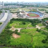Khu liên hợp thể thao Mỹ Đinh nhìn từ trên cao (Ảnh: hào Nguyễn/Vietnam+)