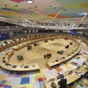 Toàn cảnh Hội nghị thượng đỉnh EU tại Brussels, Bỉ, ngày 24/6/2021. (Ảnh: AFP/ TTXVN)