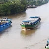 Giao thông thủy trên kênh Chợ Gạo, Tiền Giang. (Nguồn: baogiaothong.vn)
