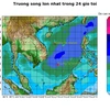 Dự báo sóng biển 10 ngày tới (từ ngày 1/08 đến ngày 10/8/2021). (Nguồn: nchmf.gov.vn)