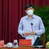 Bộ trưởng Bộ Y tế Nguyễn Thanh Long. (Ảnh: TTXVN phát)