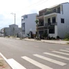 Những khu tái định cư ở phường Hương Sơ, thành phố Huế, của dự án có tỷ lệ xây dựng nhà của người dân rất cao. (Ảnh: Đỗ Trưởng/TTXVN)