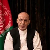 Tổng thống Afghanistan Ashraf Ghani phát biểu trong một video clip đăng trên mạng xã hội, phát từ Các Tiểu vương quốc Arab Thống nhất, nơi ông đang lưu vong và xin tị nạn, ngày 18/8/2021. (Ảnh: AFP/TTXVN)