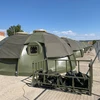 Các doanh trại được thành lập tại căn cứ không quân Torrejón de Ardoz, Madrid để tiếp đón người tị nạn Afghanistan. (Nguồn: elpais.com)