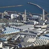Các bể nước thải có chứa phóng xạ đã qua xử lý tại nhà máy điện hạt nhân Fukushima Daiichi, Nhật Bản, ngày 8/1/2021. (Nguồn: Kyodo/TTXVN)