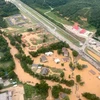 Cảnh ngập lụt tại Waverly, bang Tennessee, Mỹ ngày 21/8/2021. (Ảnh: Nashville Fire Department/TTXVN)