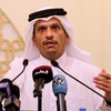 Ngoại trưởng Qatar Sheikh Mohammed bin Abdulrahman Al-Thani. (Ảnh: AFP/TTXVN)