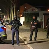 Cảnh sát Đức làm nhiệm vụ tại thủ đô Berlin. (Ảnh: Reuters/TTXVN)
