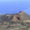 Núi lửa Teneguia ở phía nam đảo Palma, nơi đã ghi nhận hoạt động địa chấn. (Nguồn: Europa Press) 