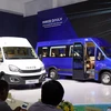 THACO Trường Hải giới thiệu dòng xe Mini Bus IVECO DAILY tháng 10/2020. (Ảnh: Trần Tĩnh/TTXVN)