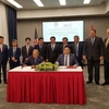 Lễ ký kết thỏa thuận Liên doanh Dự án Kho cảng LNG Sơn Mỹ. (Nguồn: moit.gov.vn)
