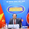 [Photo] Hội nghị trực tuyến các Quan chức cao cấp SOM ASEAN 