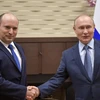 Thủ tướng Israel Naftali Bennett (trái) gặp Tổng thống Nga Vladimir Putin tại Sochi, Nga, ngày 22/11. (Nguồn: GPO)