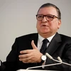 Chủ tịch GAVI Jose Manuel Barroso phát biểu tại một hội nghị ở London, Anh. (Ảnh: AFP/TTXVN)