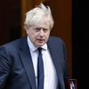Thủ tướng Anh Boris Johnson tại thủ đô London ngày 20/10/2021. (Ảnh: AFP/TTXVN)