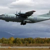 Máy bay vận tải An-12 của Nga. (Nguồn: TASS)