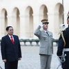 [Photo] Lễ đón chính thức Thủ tướng Phạm Minh Chính thăm Cộng hòa Pháp