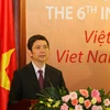 PGS.TS Bùi Nhật Quang, Ủy viên Trung ương Đảng, Chủ tịch Viện Hàn lâm Khoa học Xã hội Việt Nam. (Ảnh: Tuấn Đức/TTXVN)