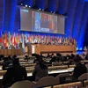 Quang cảnh phiên họp toàn thể Đại hội đồng UNESCO lần thứ 41 tại Paris. (Ảnh: Thu Hà/TTXVN)