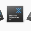 Hình ảnh quảng cáo của ba chip mới của Samsung Electronics (Nguồn: Samsung Electronics)