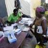 Một điểm xét nghiệm HIV/AIDS ở Port-au-Prince, Haiti. (Ảnh: AFP/TTXVN)