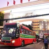 Những chuyến xe chở cán bộ y tế Bệnh viện Bạch Mai vào hỗ trợ TP Hồ Chí Minh chống dịch COVID-19, tháng 8/2021.(Ảnh: Thành Đạt/TTXVN)
