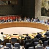 Một cuộc họp thảo luận về Hiệp ước không phổ biến vũ khí hạt nhân (NPT) của Hội đồng Bảo an LHQ tháng 2/2020. (Ảnh: Khắc Hiếu/TTXVN)