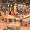 [Photo] TP.HCM: Chợ đầu mối Bình Điền nhộn nhịp những ngày giáp Tết