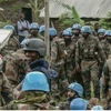 Lính mũ nồi xanh của Liên hợp quốc tại CHDC Congo. (Nguồn: AFP)