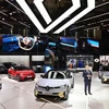 Ôtô của hãng Renault được giới thiệu tại Triển lãm ôtô quốc tế ở Munich, Đức. (Ảnh: AFP/TTXVN)