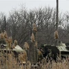 [Video] Cận cảnh đoàn xe quân sự Nga giữa căng thẳng Ukraine