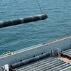 Các tàu Pipelay của Saipem là Castorone và Castro Sei lắp đặt đường ống dẫn khí ngoài khơi biển Baltic. (Nguồn: GAZ-SYSTEM)