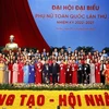 Thủ tướng Phạm Minh Chính với các đại biểu dự Đại hội. (Ảnh: Thống Nhất/TTXVN)
