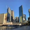 Cảnh vắng vẻ tại Sydney, Australia ngày 4/8/2021, trong thời gian phong tỏa phòng dịch COVID-19. (Ảnh: THX/TTXVN)