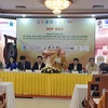 Các đại biểu tham dự họp báo. (Nguồn: hanoimoi.com.vn)