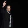 Tỷ phú Elon Musk trong cuộc họp báo tại South Texas, Mỹ ngày 10/2/2022. (Ảnh: AFP/TTXVN)