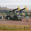 Khai thác dầu tại giếng dầu gần Williston, bang Bắc Dakota (Mỹ). (Ảnh: AFP/TTXVN)