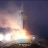 Tên lửa SpaceX Falcon phóng vệ tinh do thám NROL-85 từ Căn cứ Lực lượng Không gian Vandenberg ở California ngày 17/4. (Nguồn: SpaceX)