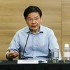 Bộ trưởng Tài chính Lawrence Wong được bầu làm người đứng đầu thế hệ lãnh đạo thứ 4 của Singapore. (Ảnh: MCI/TTXVN)