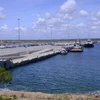 Cảng Hambantota của Sri Lanka cho Trung Quốc thuê 99 năm. (Nguồn: thehindu.com)