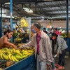 Người dân mua sắm tại chợ ở Caracas, Venezuela. (Ảnh: AFP/TTXVN)